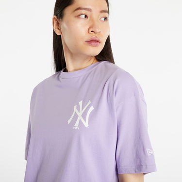 Tričko New Era League Essentials Lc Os Tee New York Yankees Fialová | 60332152, 4
