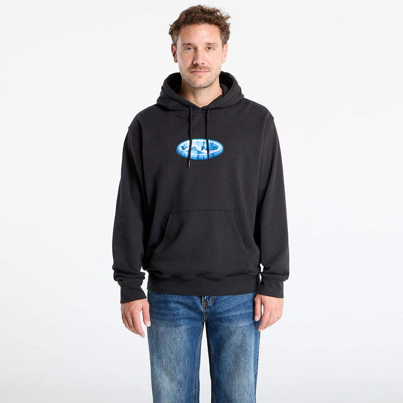 Mikina Vans 3D Retroval Pullover Hoodie Čierna | VN000QXPBLK1