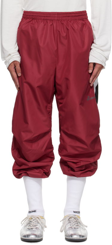Nohavice We11done We11done Track Pants Červená | WD-PT2-25-213-M-RD, 0