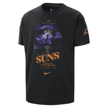 Tričko Nike NBA Suns Courtside T-Shirt Čierna | HJ2701-010, 0
