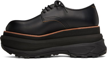Oblečenie sacai sacai Leather Platform Oxfords Čierna | 25-03700M, 2
