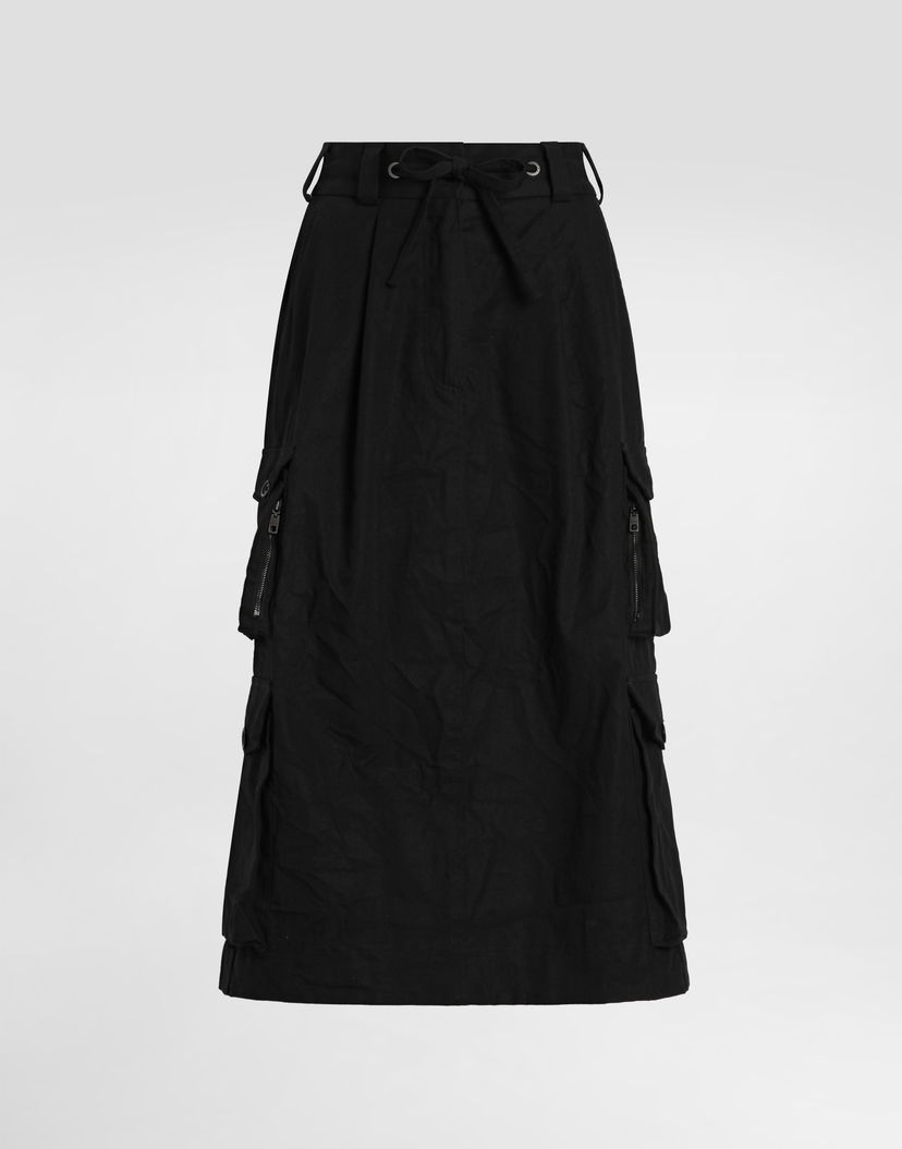 Sukňa Dolce & Gabbana Dolce & Gabbana Cargo Skirt 46 Čierna | F4DAQTFU62WN0000