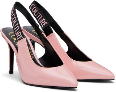 Tenisky a topánky Versace Versace Jeans Couture Scarlett Slingback Mid Heels Ružová | E78VA3S52_EZS190, 3