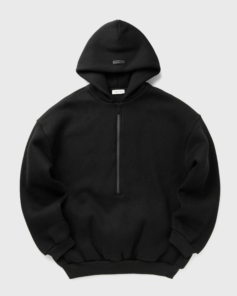 Mikina Fear of God Athletic Half-Zip Hoodie Čierna | FG25FW12-123FLC-001