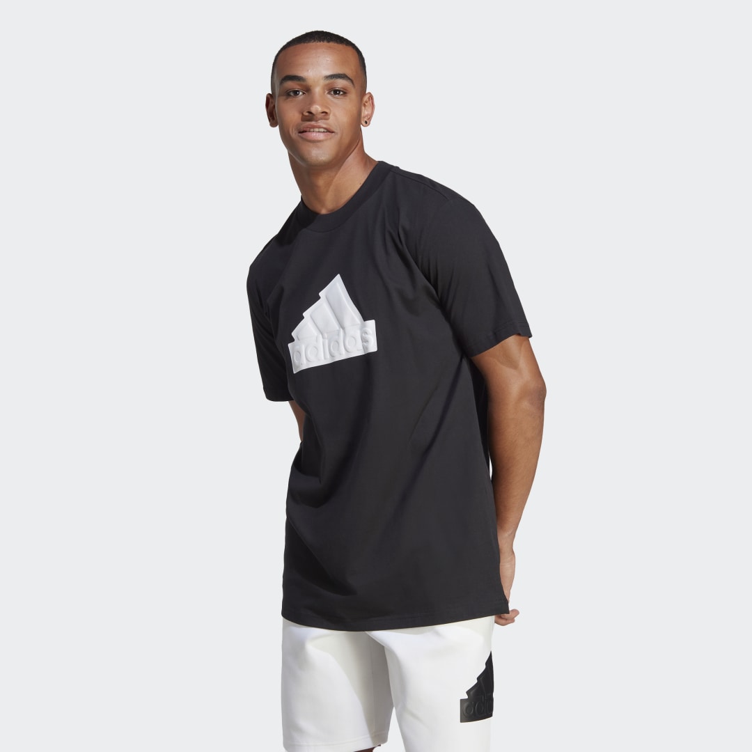Tričko adidas Originals Future Icons Badge of Sport Tee Čierna | IC3709, 1