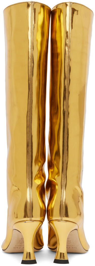 Šaty BY FAR BY FAR Stevie 42 Knee-High Boots Metalická | 22FWSVIGDLAC, 1