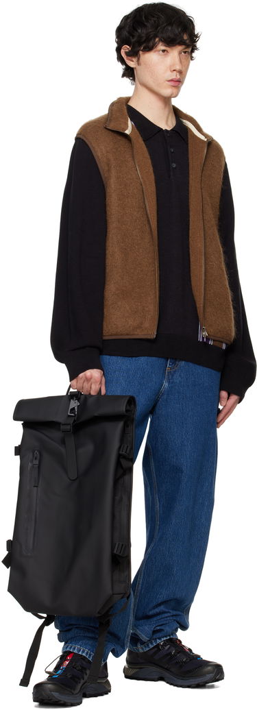 Batoh Rains Rolltop Large Rucksack Čierna | 14590, 3