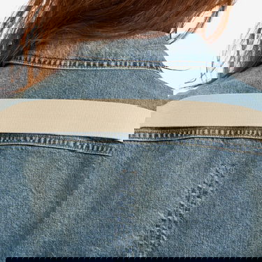 Košeľa Rick Owens Rick Owens DRKSHDW Denim Shirt, Size Large Modrá | DS01E3705-DWB-06, 5