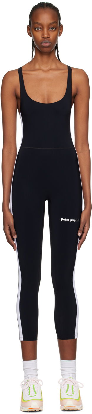 Black Track Training Jumpsuit