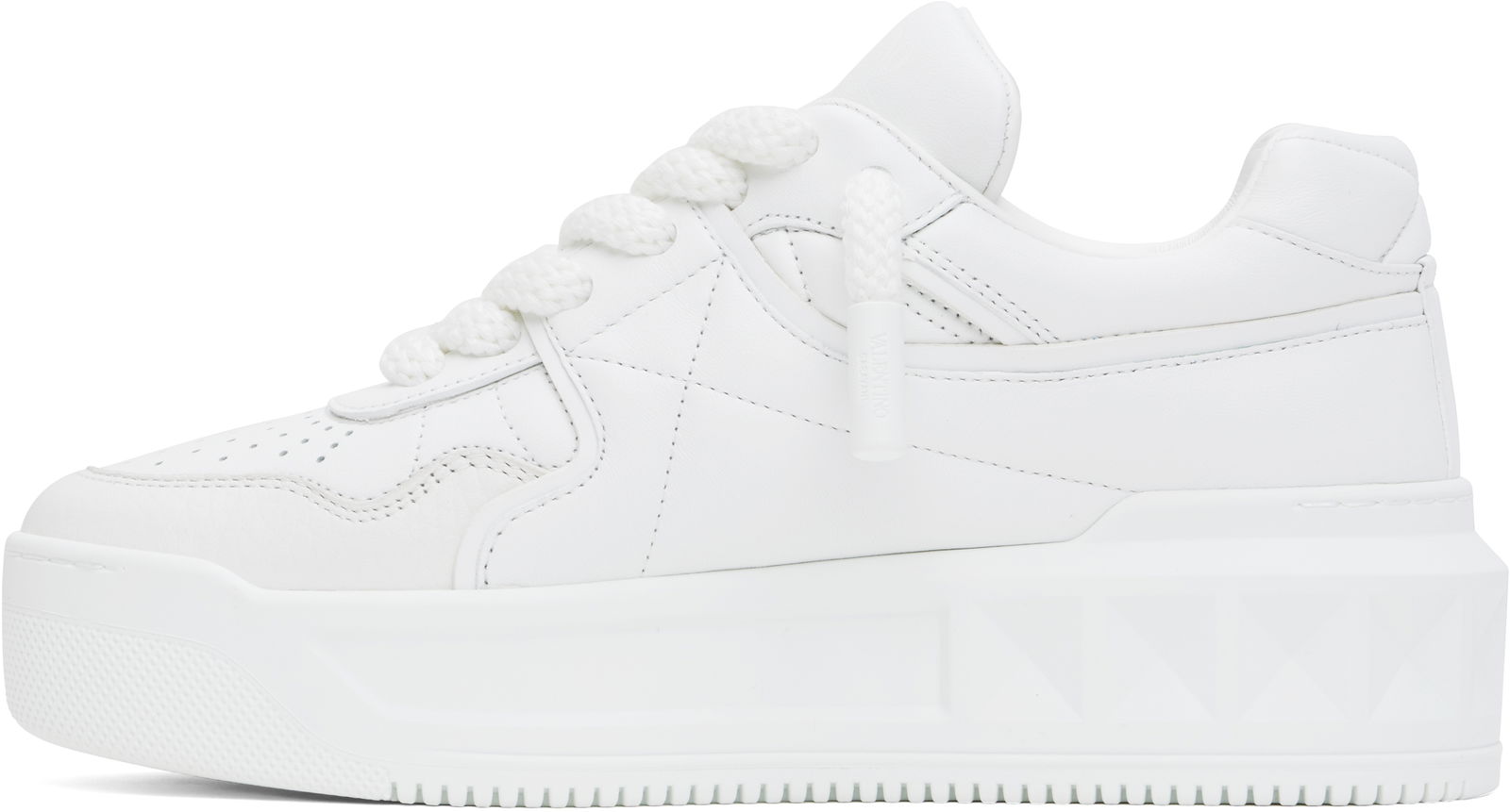 Valentino Garavani One Stud XL Nappa Leather Low-Top