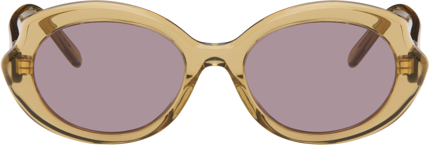 Slnečné okuliare Loewe Swan Slim Sunglasses Žltá | LW40147IW5496Y 192337241406, 0