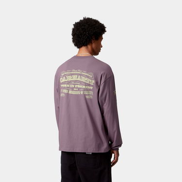 Tričko Carhartt WIP Carhartt WIP 3 One 3 Long Sleeve T-Shirt Fialová | I035504_9, 2