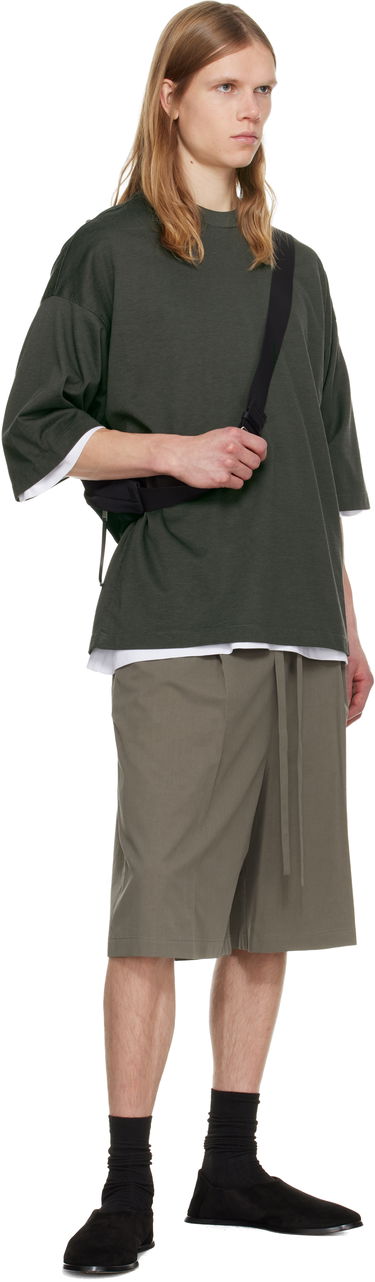 Tričko Fear of God Relaxed Short Sleeve Layered T-shirt Zelené | FG25FW10-103CRY-019, 3