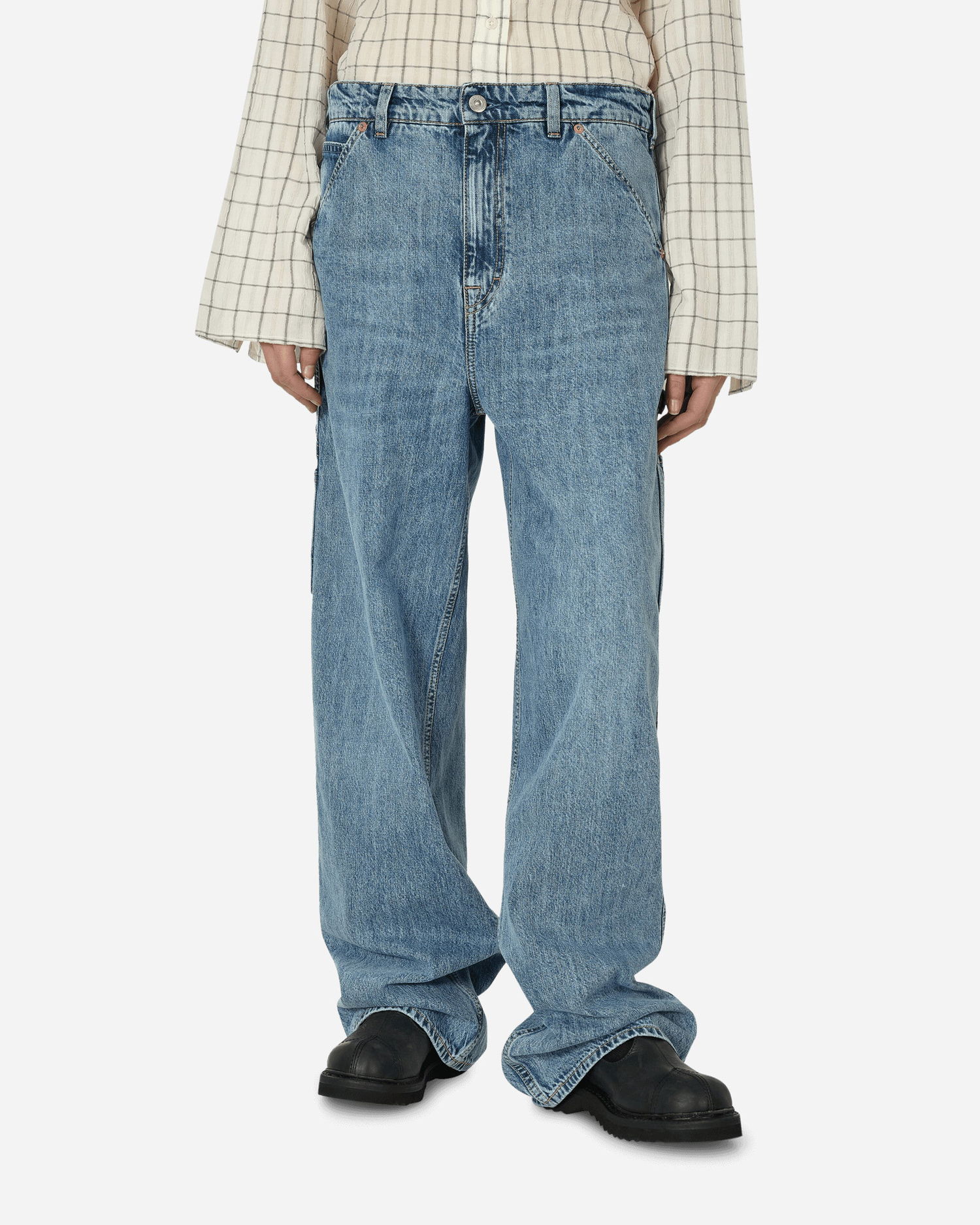 Džínsy OUR LEGACY Trade Trouser Shadow Wash Modrá | W2245TS 001, 1