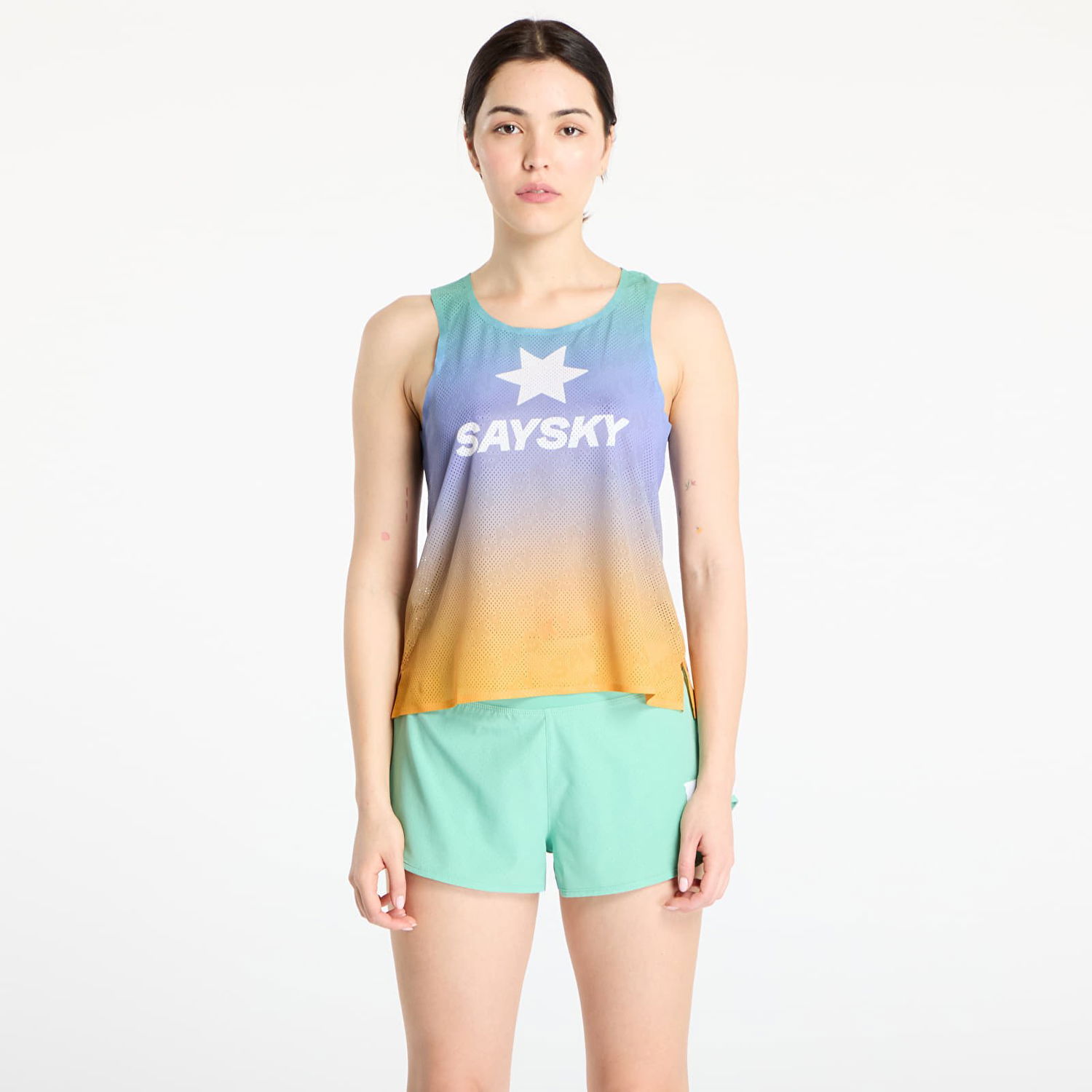 Tielko Saysky SAYSKY Women's Drip Dye Flow Air Singlet Rôznofarebný | NWRSI62C1033, 0
