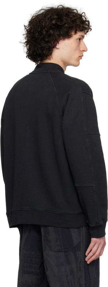 Bomber bunda Stone Island Stone Island Diagonal Fleece Old Effect Bomber Jacket Čierna | K1S15 6100034 S0045, 2