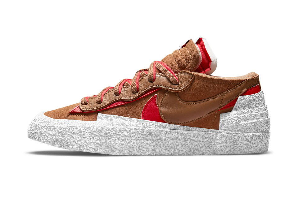 Sacai x Blazer Low "British Tan"