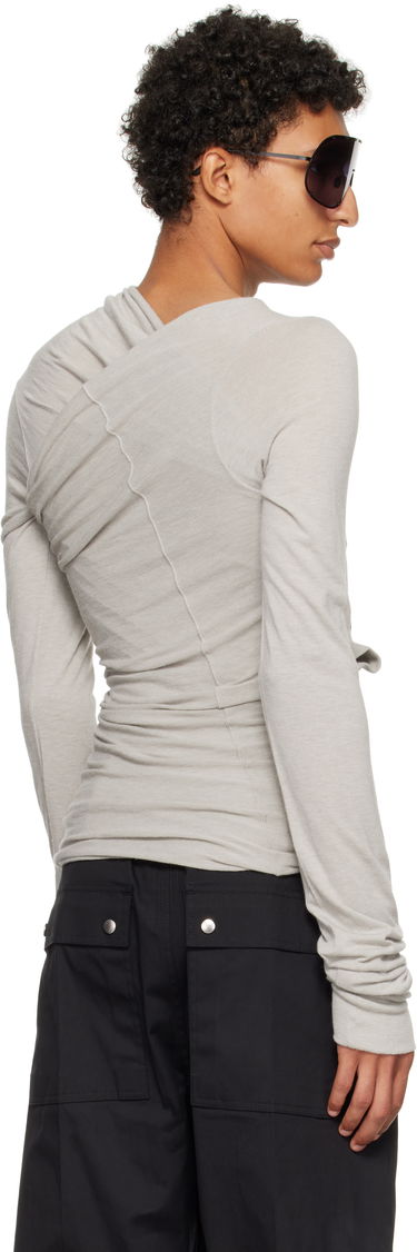 Tričko Rick Owens Rick Owens Concordians Hollywood Banana Long Sleeve T-Shirt Šedá | RU02E1262 JR, 2