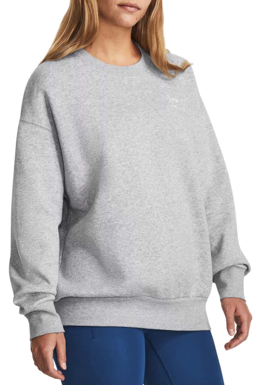 Mikina Under Armour Essential Crew Sweatshirt Šedá | 1379475-012