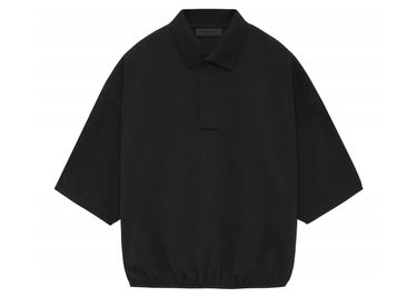 Polo tričko Fear of God Core Collection 3/4 Sleeve Polo Black Čierna | 192SU244400F, 0