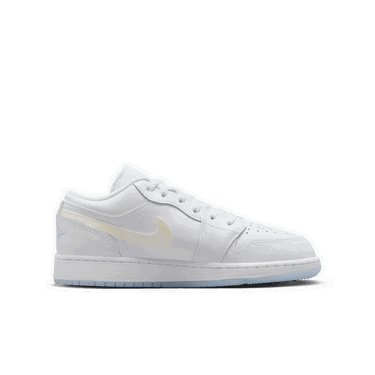 Tenisky a topánky Jordan Air Jordan 1 Low SE "'Glitter Swoosh" GS Biela | FQ9112-100, 2