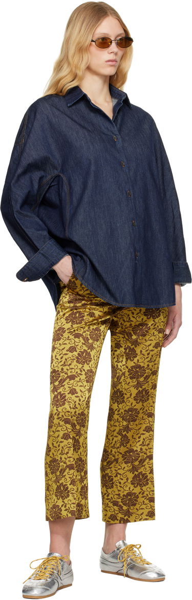 Košeľa Dries Van Noten Dries Van Noten Buttoned Denim Shirt Modrá | 251-010729-1553, 3
