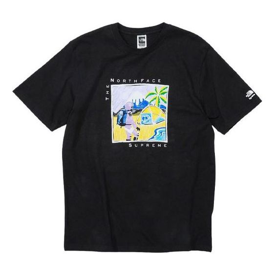Tričko Supreme The North Face x Supreme Sketch T-Shirt Čierna | SUP-SS22-185, 0