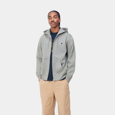 Bunda Carhartt WIP Hooded Madison Jacket Šedá | A212047_V6_XX, 3