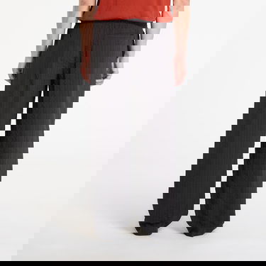 Nohavice Urban Classics Loose Seersucker Pants Čierna | TB7566-00007, 2