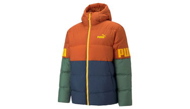 Prešívaná bunda Puma Power Hooded Down Puffer Červená | 849335-64, 0