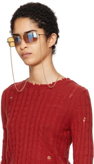 Slnečné okuliare Marc Jacobs Marc Jacobs Metal Logo Chain Sunglasses Metalická | MARC 771/N/S 197737055240, 3