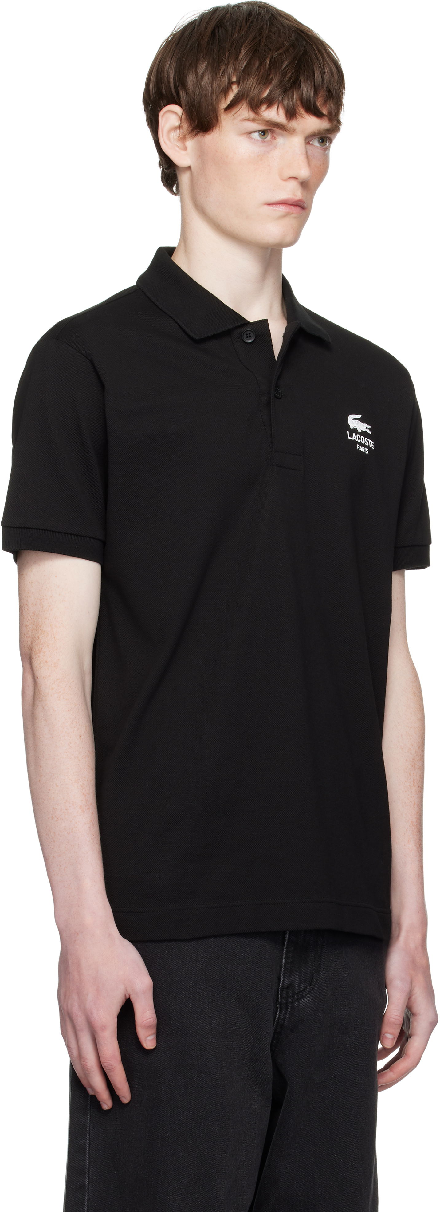 Polo tričko Lacoste Classic Fit Signature L.12.12 Polo Čierna | PH2723_031, 1