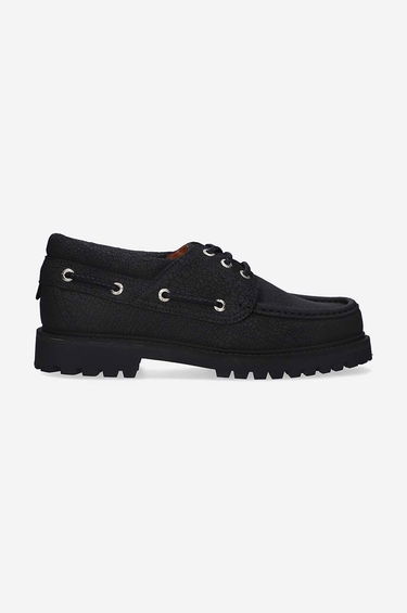 Tenisky a topánky Filling Pieces Leather Boatshoe Čierna | 47928901847, 0