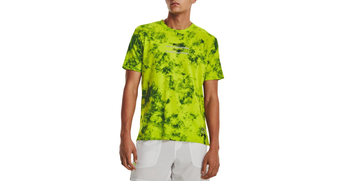 Tričko Under Armour Run Anywhere Tee Zelené | 1376500-324, 1