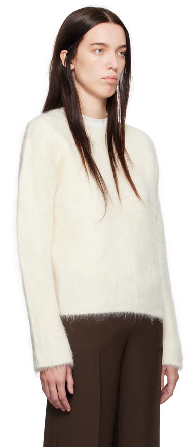 Sveter Loulou de Saison Loulou de Saison Freya Fuzzy Knit Sweater Čierna | FREYA, 4