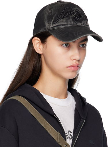Šiltovka Acne Studios Logo Cap Biela | C40416-, 3