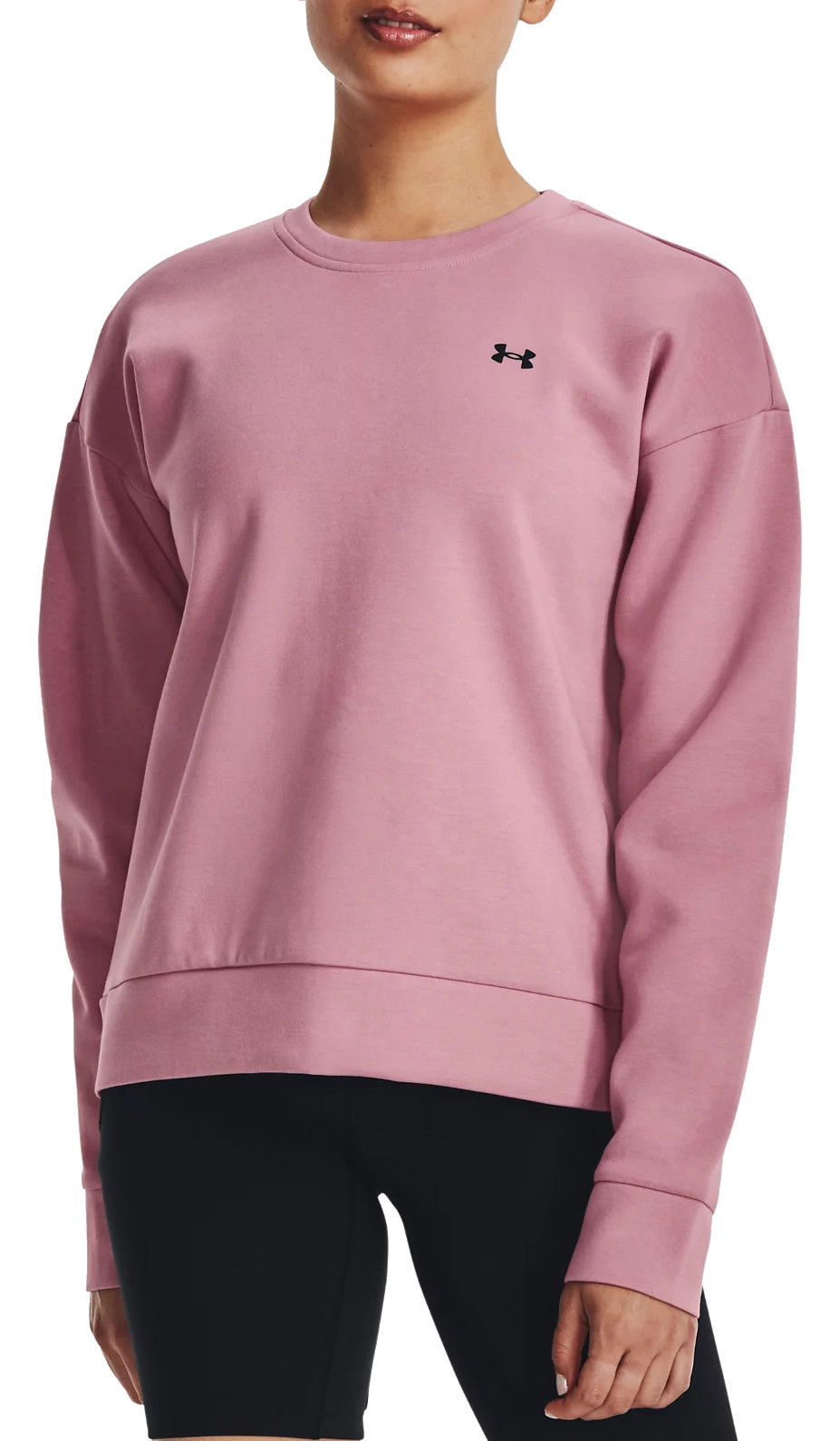 Mikina Under Armour Unstoppable Fleece Crewneck Ružová | 1379835-697, 0