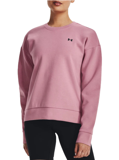 Mikina Under Armour Unstoppable Fleece Crewneck Ružová | 1379835-697