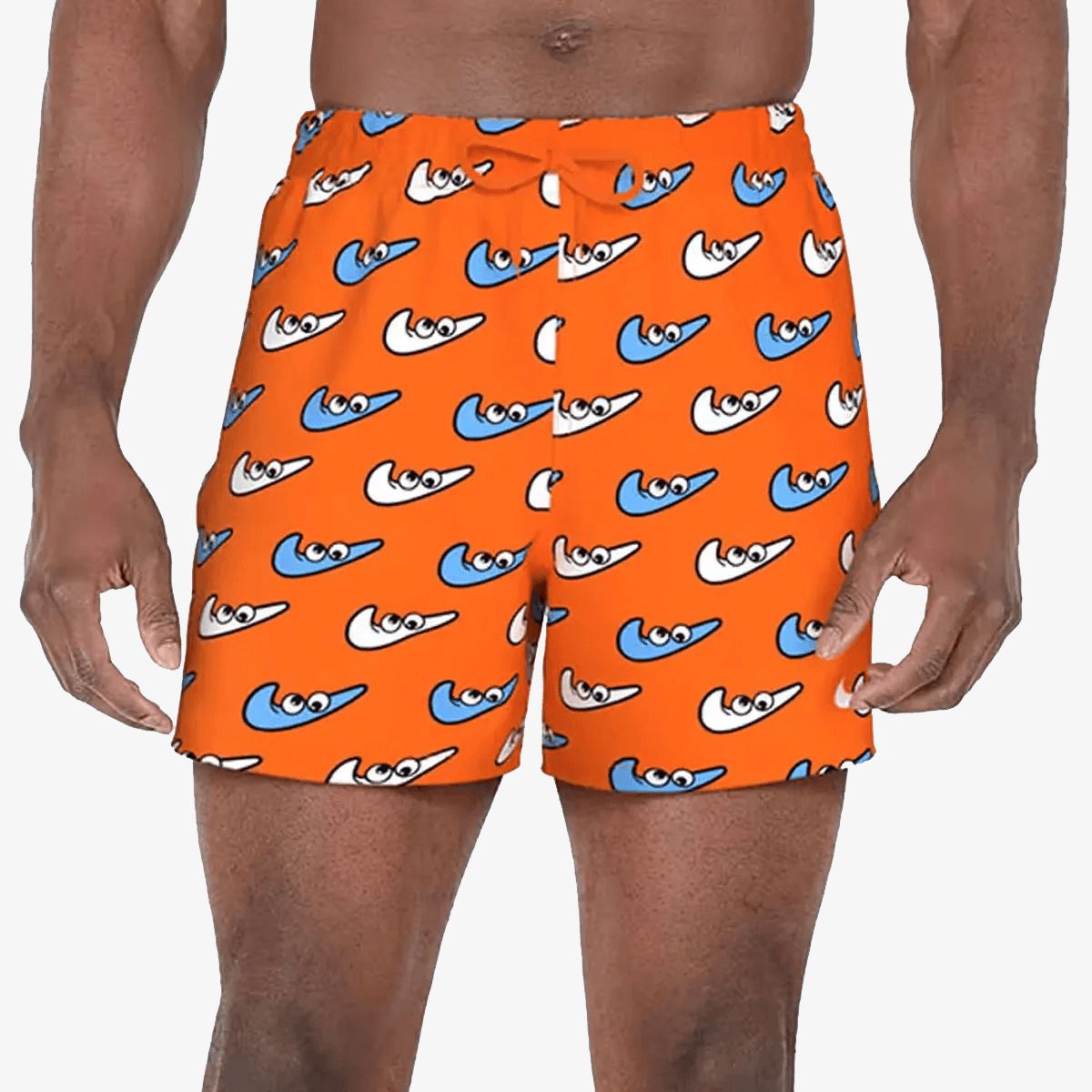 Šortky Nike Nike 5" Volley Swim Shorts Oranžová | NESSF553-840, 0