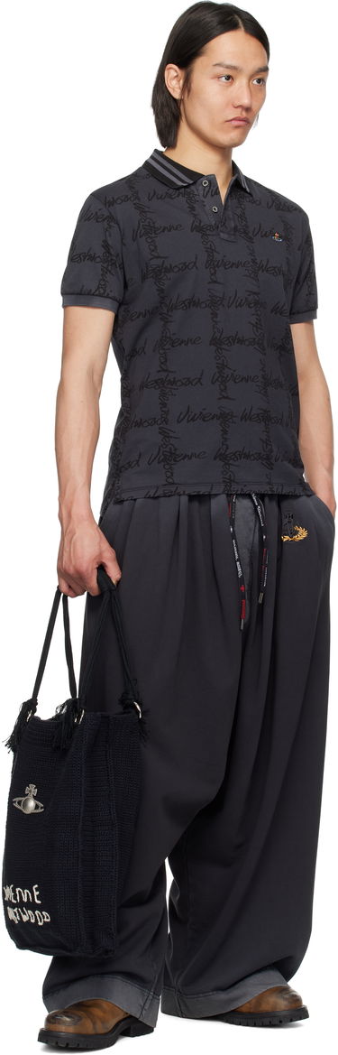 Tote bag Vivienne Westwood Vivienne Westwood Large Mabel Crochet Tote Čierna | 4D010005U-K004W-, 3