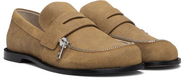 Tenisky a topánky JW Anderson JW Anderson Biker Zipper Loafers Hnedá | MC0001-LA0319, 3
