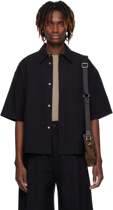 Košeľa Studio Nicholson Studio Nicholson Sanko Boxy Shirt Čierna | SANKO SNM - 1267, 0