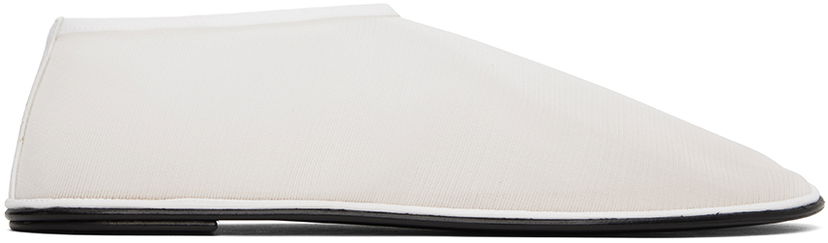 Ponožky The Row The Row Sock Slippers Biela | F1148A-W20