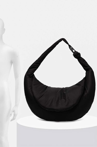 Taška cez rameno HELIOT EMIL Crescent Shoulder Bag Čierna | PREAW24.14.042.BLK01, 8
