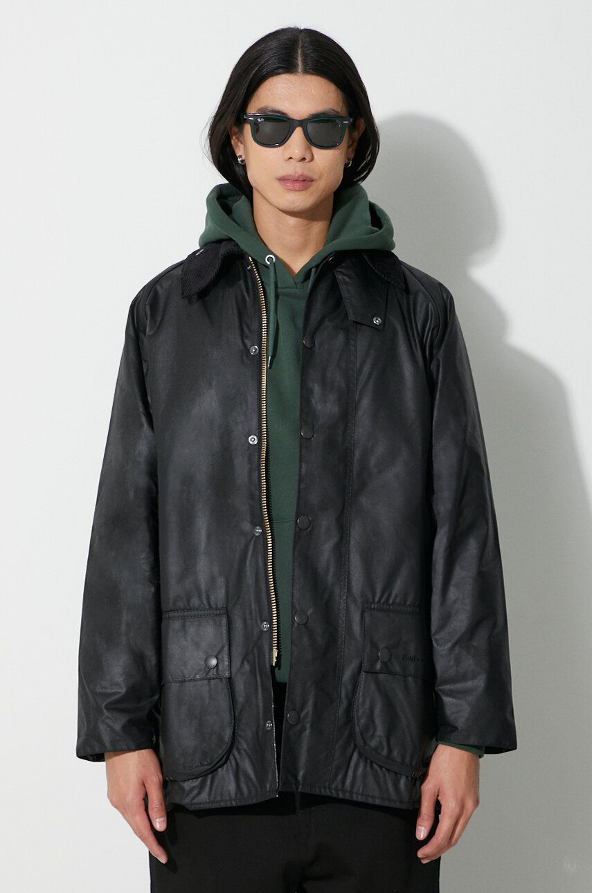 Pláštenka Barbour Beaufort Wax Jacket Čierna | MWX0017, 0