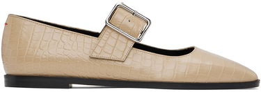 Starostlivosť o obuv Aeyde Aeyde Sunny Buckle Ballerina Flats Béžová | A11-FL-GRZS15FL127-FW24-957-065, 0