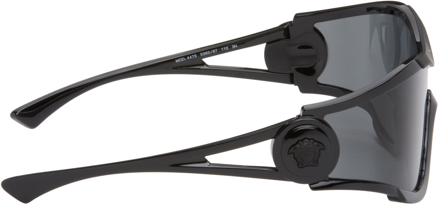 Slnečné okuliare Versace Medusa Medallion Shield Sunglasses Čierna | 0VE4475 8056262147641, 1