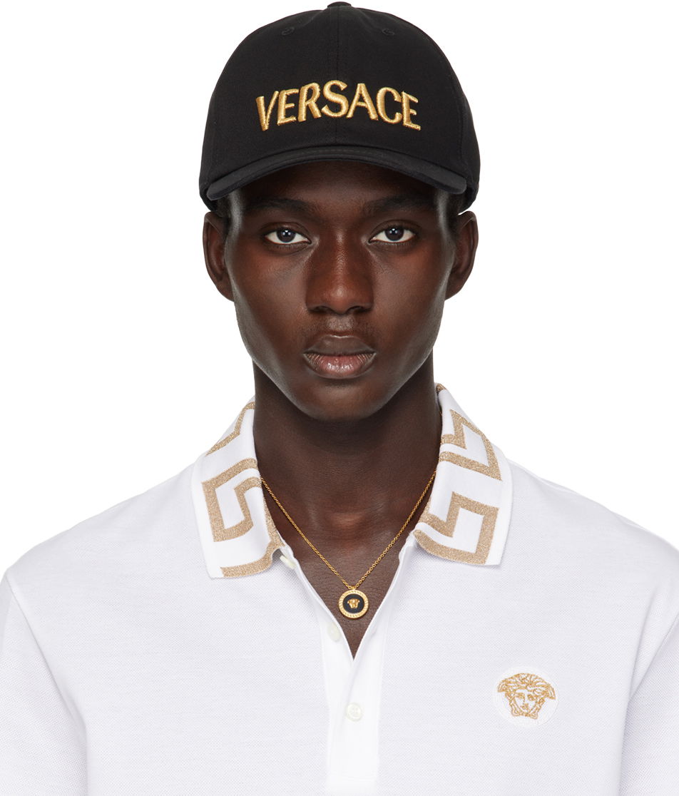Šiltovka Versace Black Logo Biela | 1012693_1A08103, 0