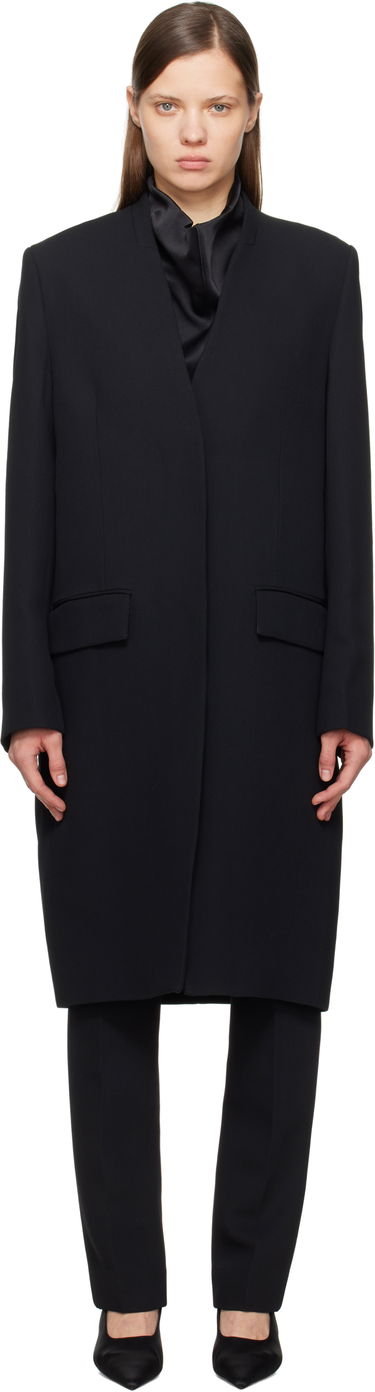 Trenčkot TOTEME TOTEME Deep Pleat Coat Čierna | 251-WRO4312-FB0336, 0