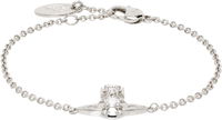 Vivienne Westwood Lee Orb Crystal-Embellished Chain Bracelet